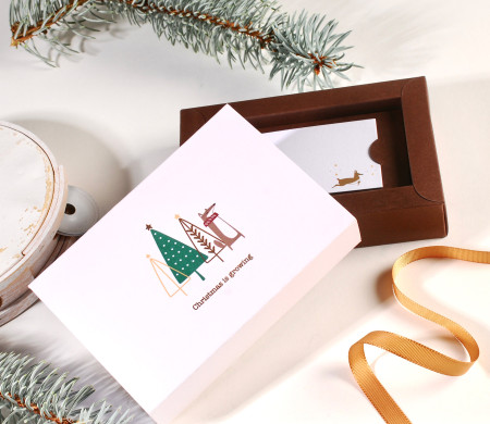 Schachtel Fur Weihnachtsgeschenkkarten | SelfPackaging