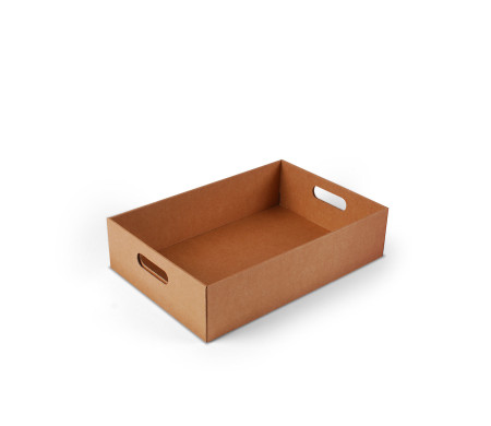 Cardboard Tray for Cupcakes, with Handle