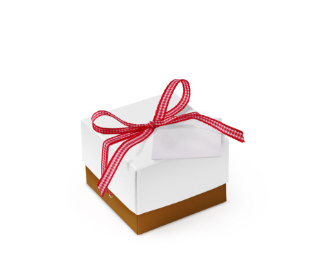 Pretty Gift Box with Lid and Decorative Bow