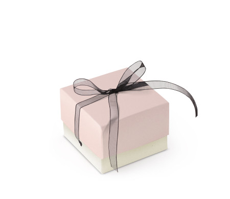 Schöne Geschenkbox mit Deckel und Schleife