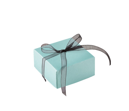 Schöne Geschenkbox mit Deckel und Schleife