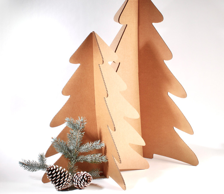 Arbol De Navidad De Carton Grande | SP UK