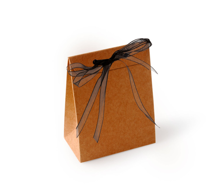 Paper gift bag for chocolates and small gifts