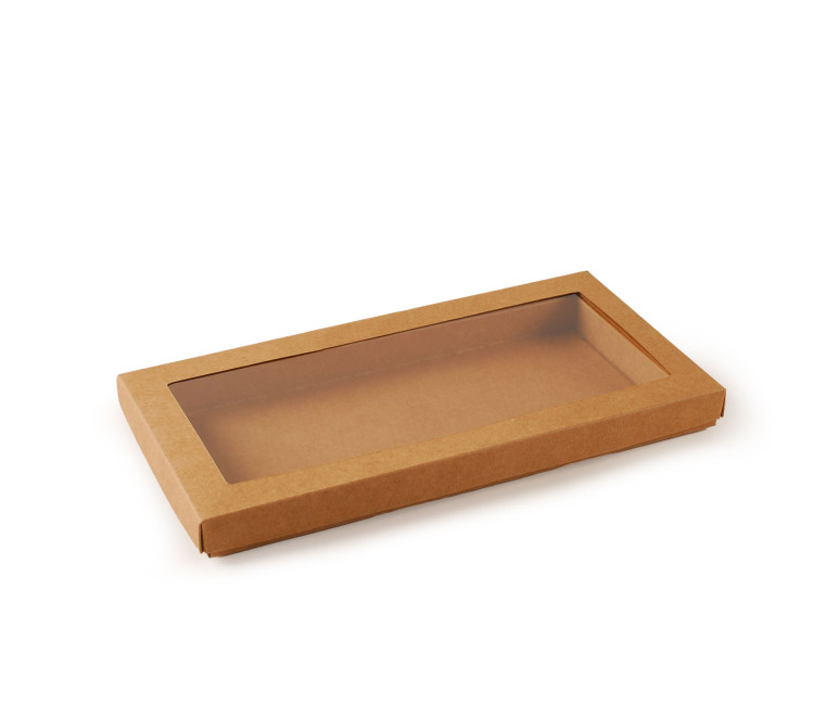 Boîte en carton avec fenêtre pour biscuits
