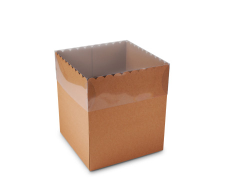 Boîte à Gâteaux et Tartes avec Couvercle Transparent