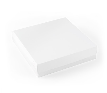 Caja cuadrada con tapa para mix de sushi