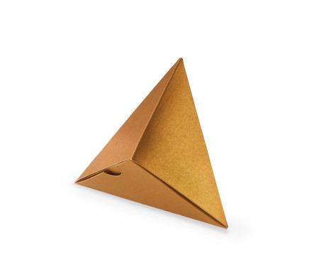 Boîte Cadeau Triangulaire pour Bijoux et Boutiques