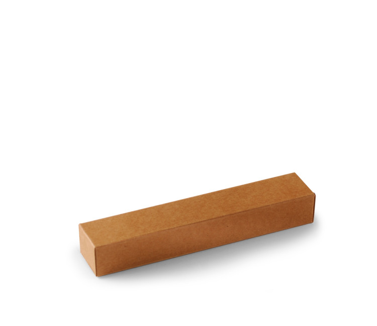 Elongated carboard makeup box