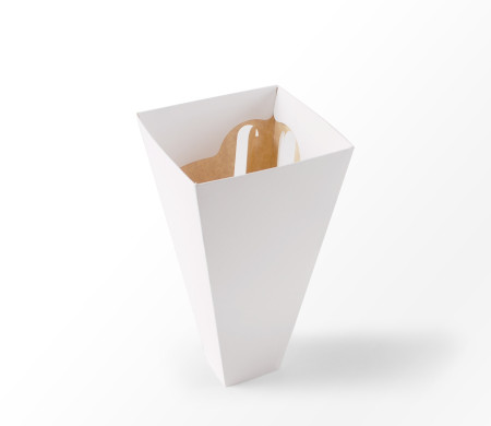 Box for flower bouquets, no minimum order