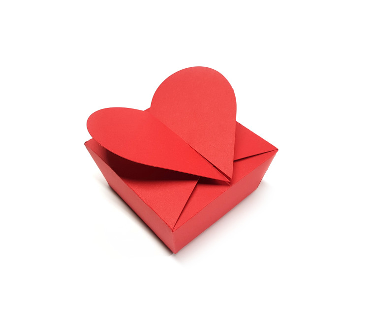 Scatola a Forma di Cuore | SelfPackaging
