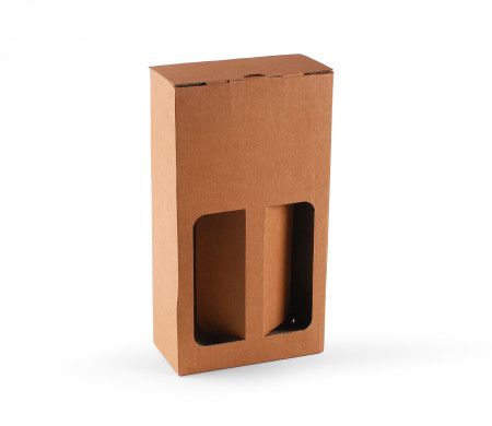 Caja para Vinos ¡Muy Resistente, para Dos o Tres Botellas!