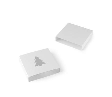 Box for Sweets with an Original Die Cut Figure 