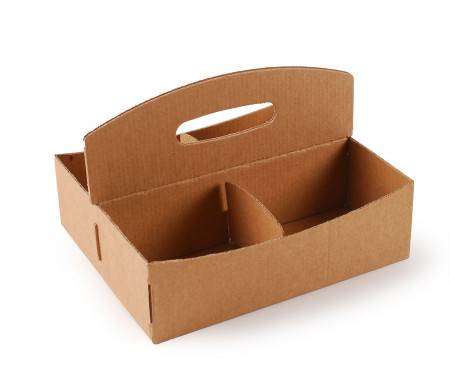 Caja de cartón para frutos rojos