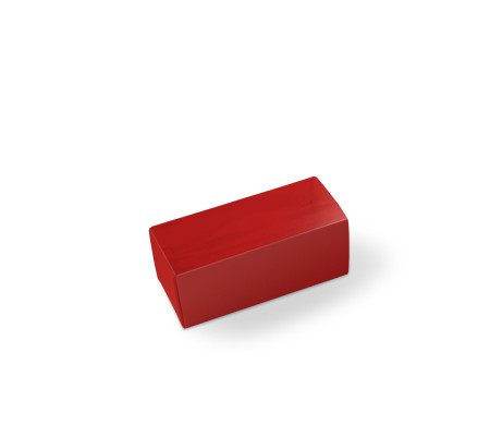 Macaron box with a Clear Plastic Strip