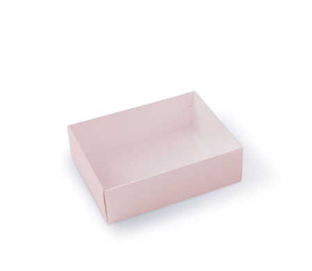 Macaron box with a Clear Plastic Strip