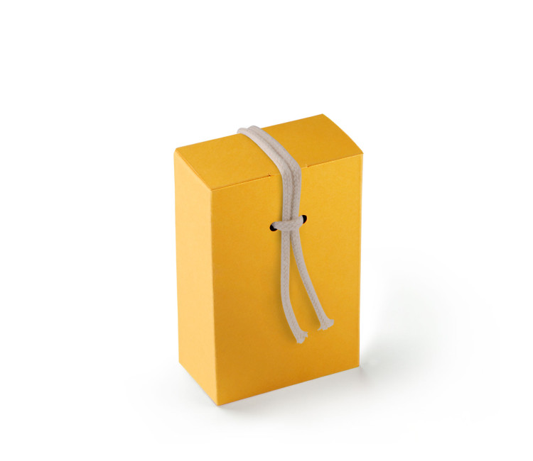 Cardboard Gift Box with a Very Original Fastener