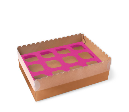 Cajita para 12 Cupcakes