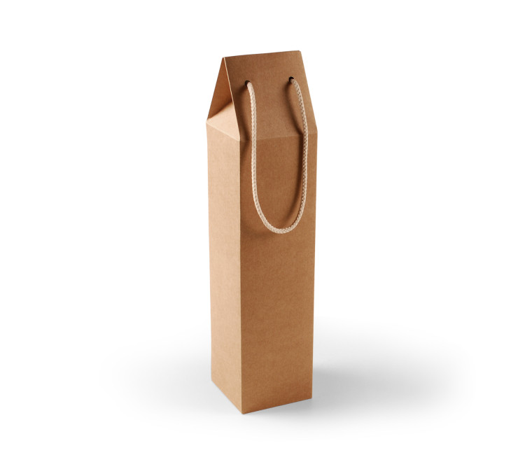 Caja Regalo de Cartón para Una Botella