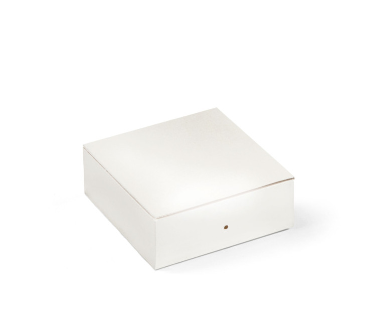 Quadratische Geschenkschachtel für kleine Geschenke anlässlich von Hochzeiten und Veranstaltungen.