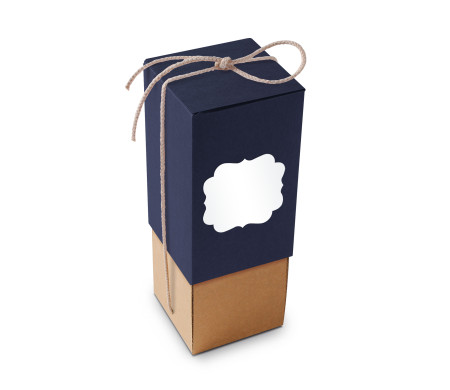 Cardboard Box for Bottles Ideal for Gifts