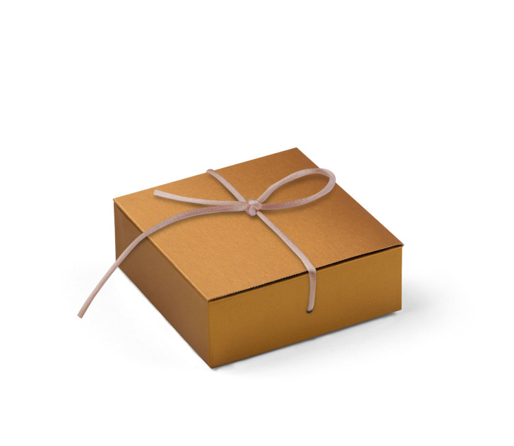 Scatola regalo quadrata per bomboniere di nozze ed eventi