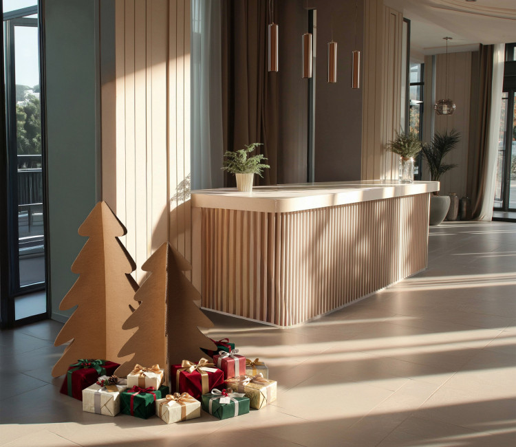 Arbol De Navidad De Carton Grande | SP UK