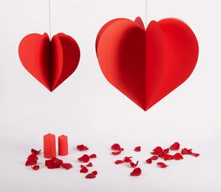 Corazón de Cartón para Colgar (Decoración) | Selfpackaging