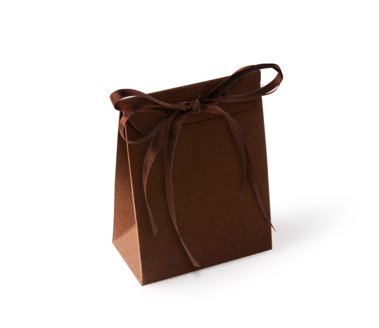 Paper gift bag for chocolates and small gifts