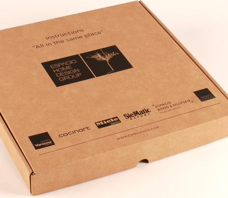 Packaging para kits corporativos B2B
