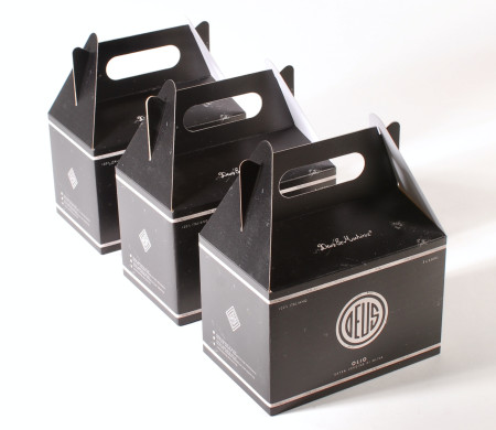 Cajas con asa para retail gourmet