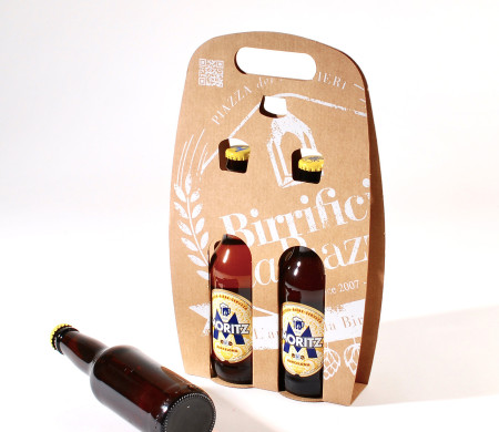 Packaging per pack di birra personalizzato