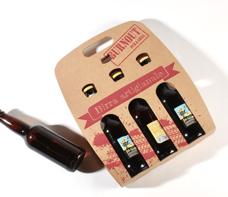 Premium-Verpackung für Craft-Bier-Packs