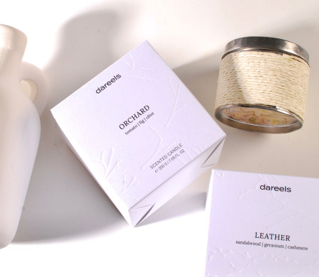 Scatola premium per candele e cosmetici | Packaging in cartoncino
