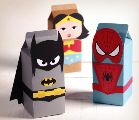 Cajas regalo superhéroes