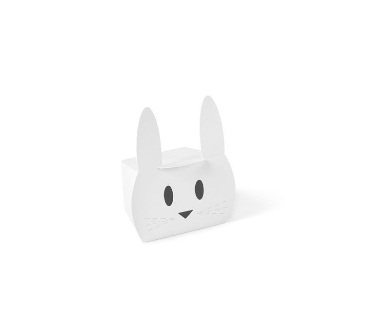 Cardboard Box Shaped like a Sweet Bunny