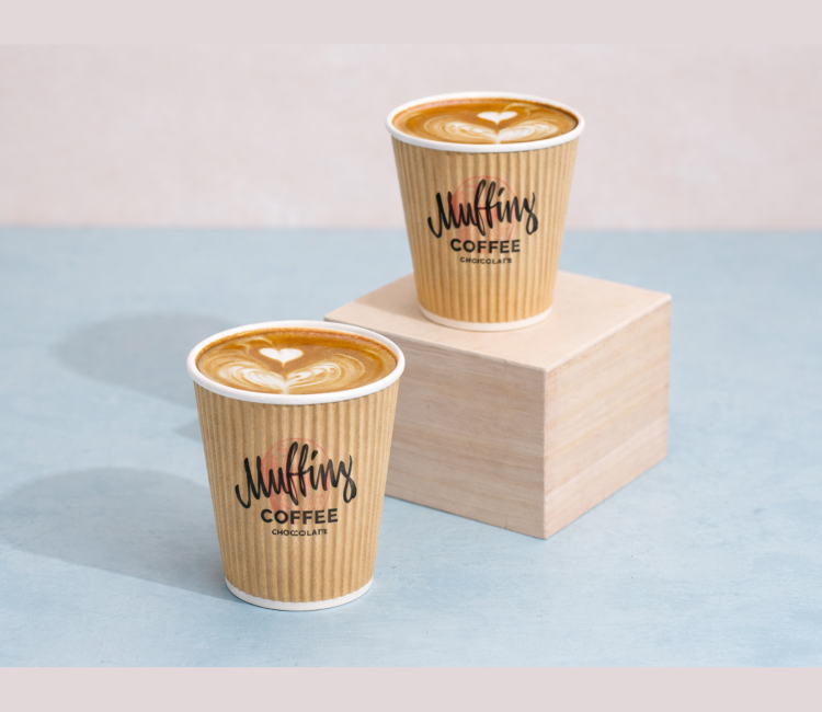 Gobelet en carton kraft 8 oz Personnalisé | SelfPackaging