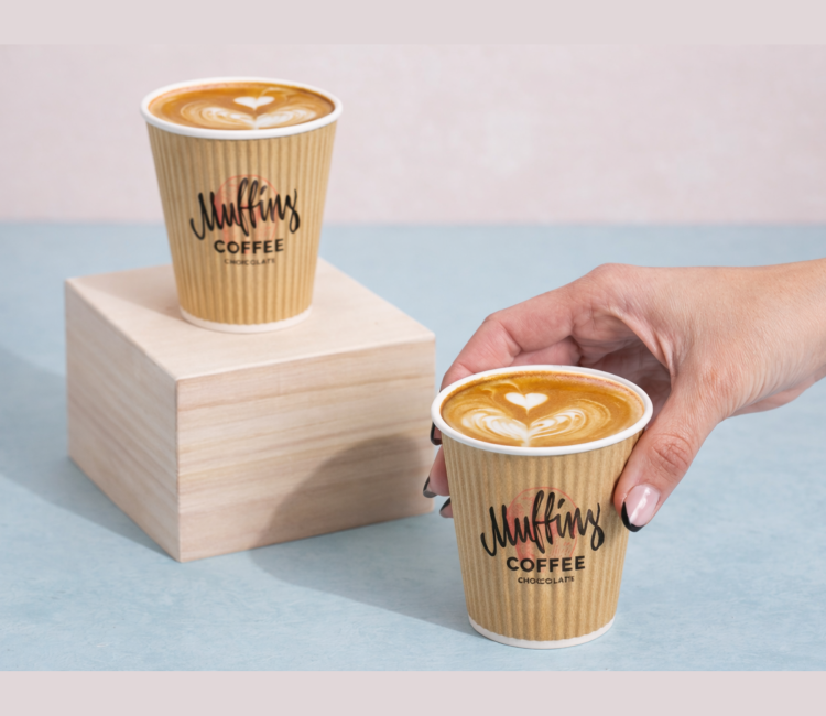 Bicchiere Cartone Kraft 8oz | SelfPackaging