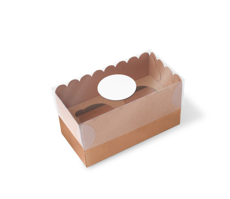 Boîte Carton Cupcake Individuelle | SelfPackaging
