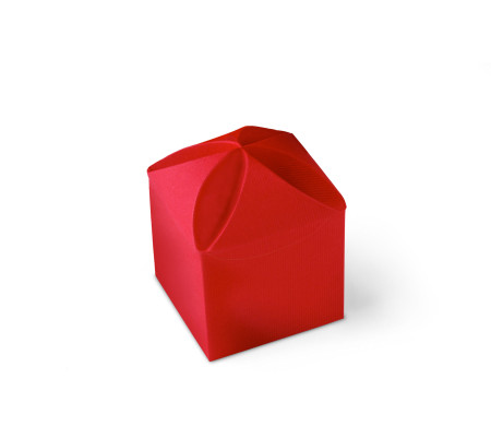 Gift Box with a Surprising Flower Fastener