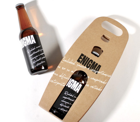 Beer bottle carrier | Cardboard bottle packaging