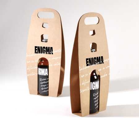 Beer bottle carrier | Cardboard bottle packaging