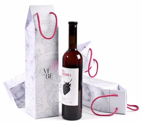 Wine bottle gift box-bag...