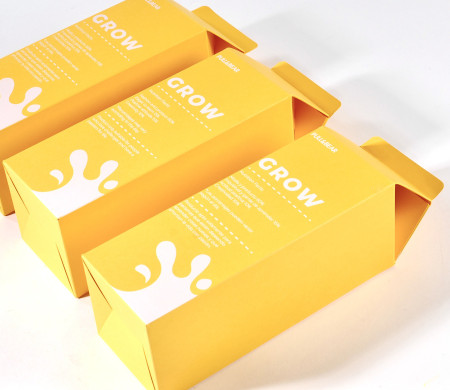 Milchkarton-Box für Welcome Packs | Verpackung aus Karton