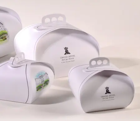 Cardboard suitcase gift box...