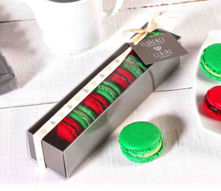 Caja Rectangular para Macarons