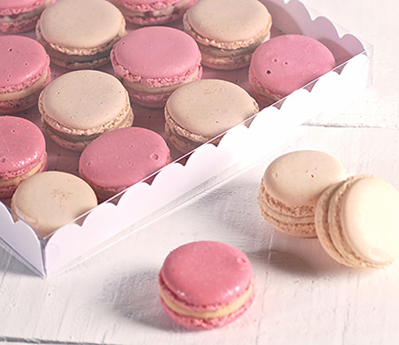 Bandeja para macarons | Packaging pastelería