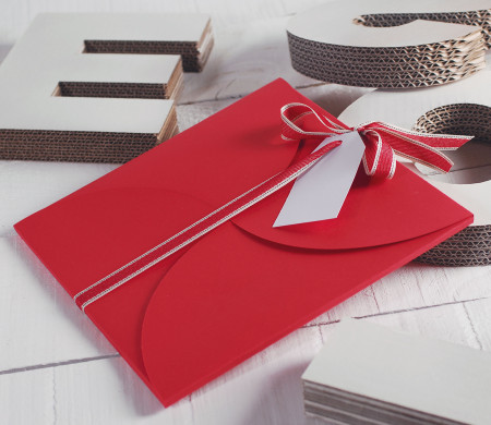 Boîte enveloppe ruban | Packaging cadeau