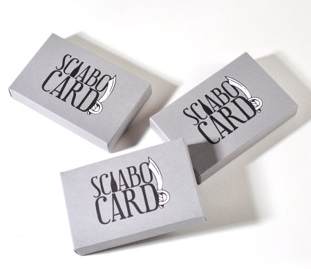 Playing card box for card games and board games