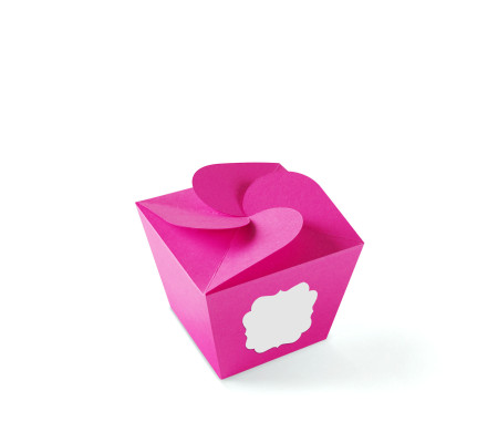 Box for Beauty Creams, Original and Shaped like a Flower