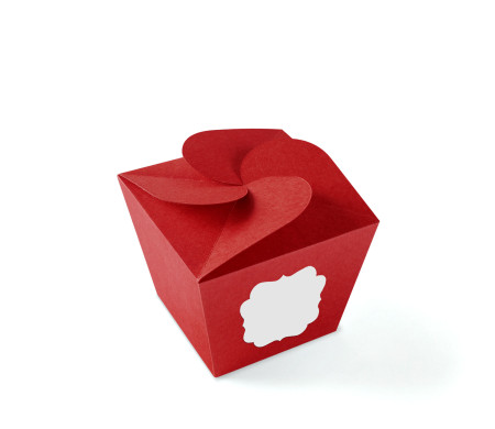 Box for Beauty Creams, Original and Shaped like a Flower